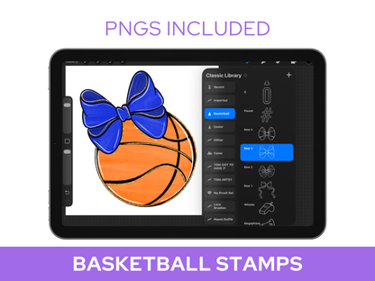 Basketball Stamps