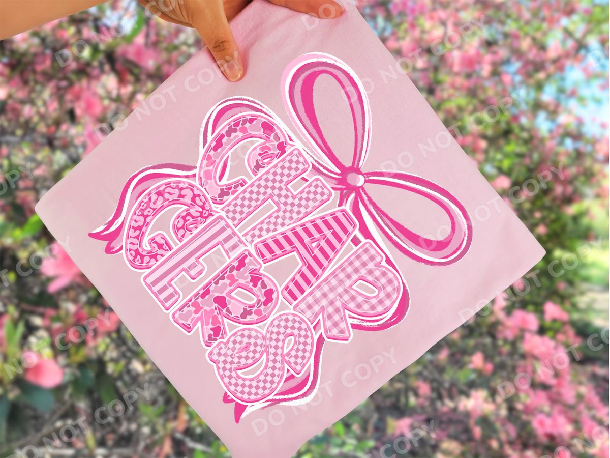 Pink Camo Chargers Mascot