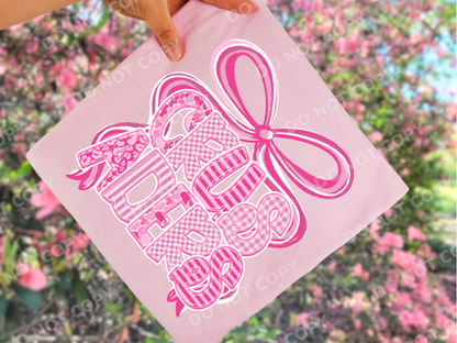 Pink Camo Crusaders Mascot