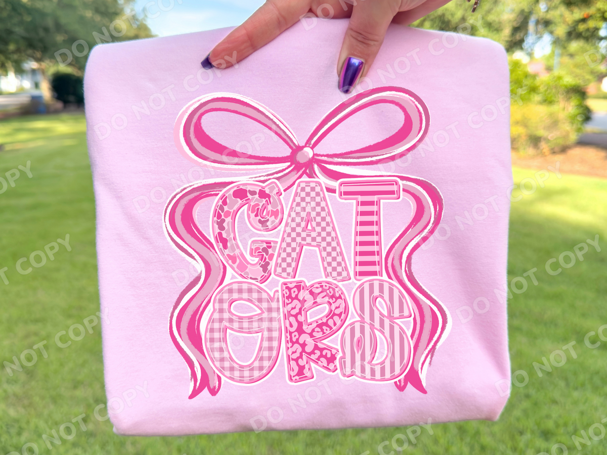 Pink Camo Gators Mascot