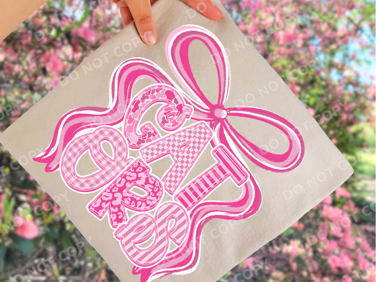 Pink Camo Gators Mascot
