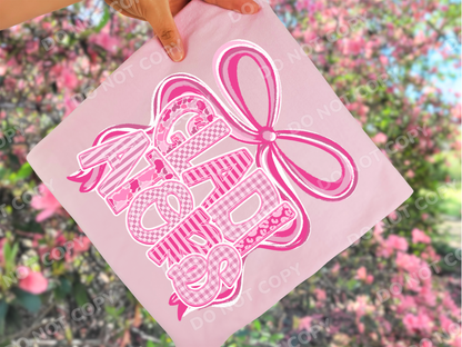 Pink Camo Gladiators Mascot