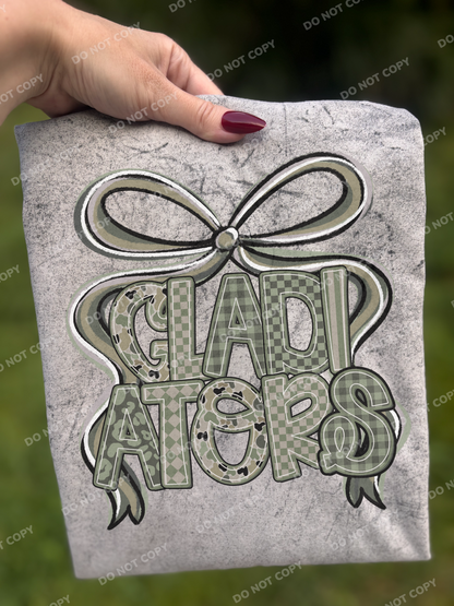 Preppy Camo Gladiators Mascot
