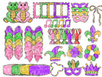 Mardi Gras Clipart Bundle