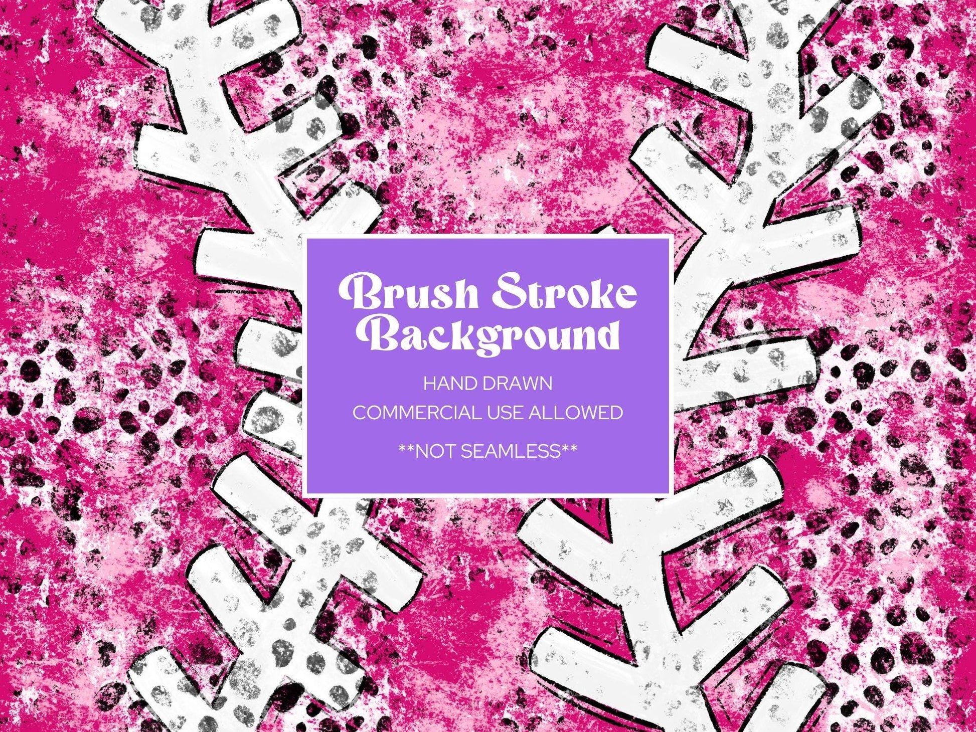 Hand Drawn Softball Digital Paper: Brush Strokes (JPEG)