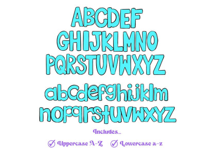 Patriotic Doodle Alphabet Clipart: Polka Dot & Stripe PNG Letters (Digital File)