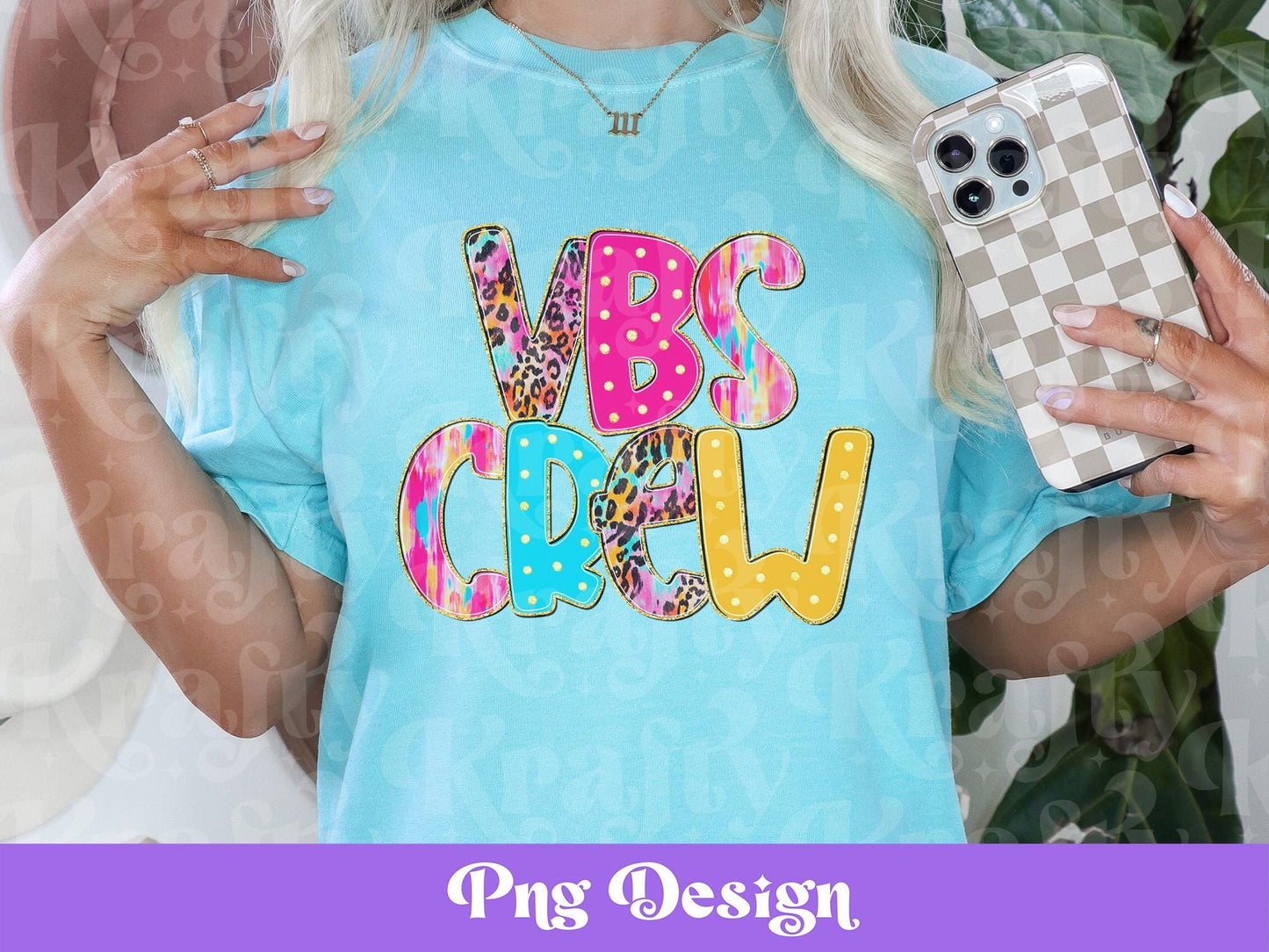 VBS Crew PNG: Preppy Dalmatian Design (Digital File)