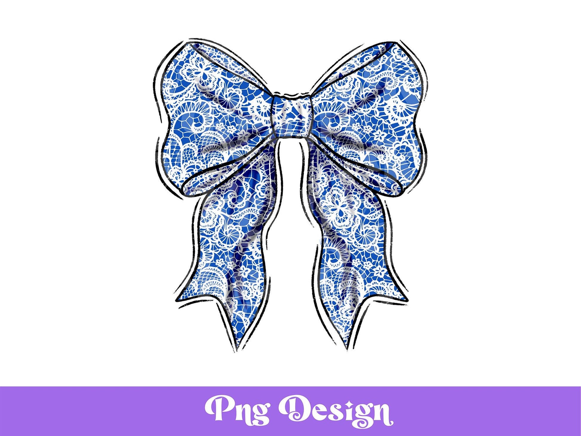 Floral Lace Bow PNG: Coquette Shirt Design (Digital File)