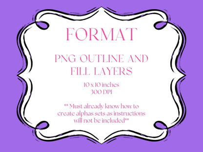 Scalloped Varsity Alphabet Sublimation Letters: Frame, Hand Lettered