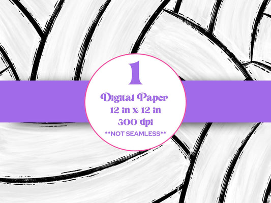 Volleyball Brush Strokes Digital Paper: School Spirit Background (Digital Download)