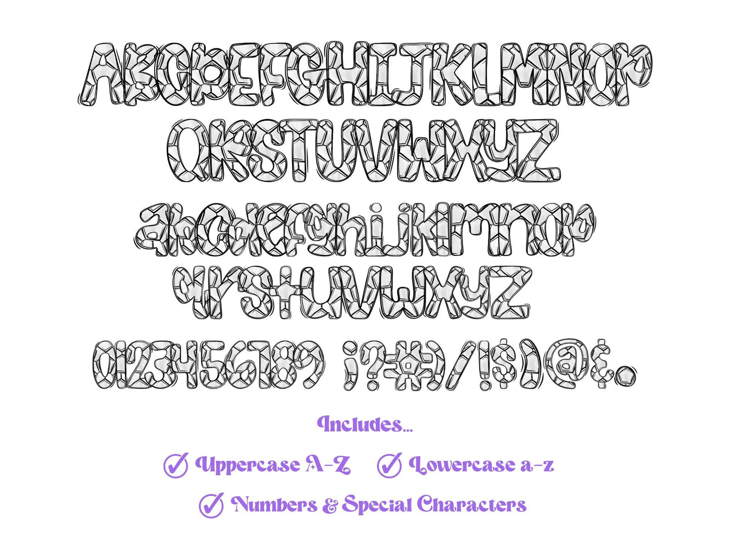 Soccer Doodle Alphabet Clipart: Bow Sublimation Letters (PNG)