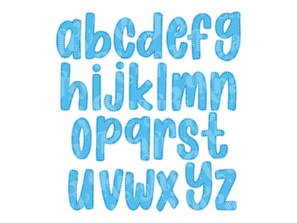 Patchwork Alphabet Sublimation Letters: Commercial Use Alpha Sets