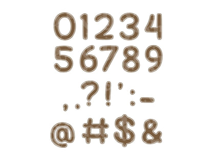 Hand Drawn Alphabet Sublimation Letters: Commercial Use Alpha Sets