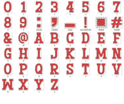 Pearl Alphabet Clipart: Hand-Drawn Doodle Letter Set (Digital Download, PNG Files)