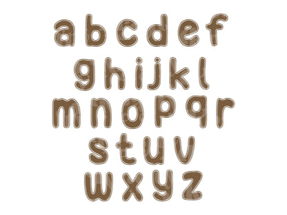 Hand Drawn Alphabet Sublimation Letters: Commercial Use Alpha Sets
