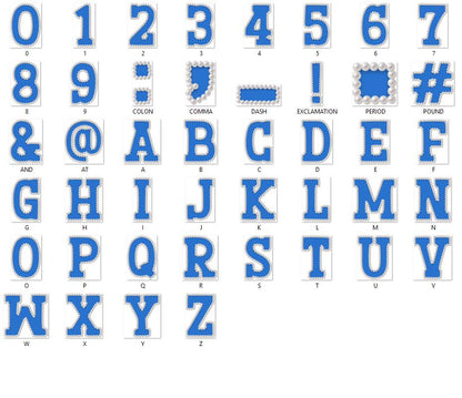 Pearl Alphabet Clipart: Hand-Drawn Doodle Letter Set (Digital Download, PNG Files)