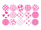 Seamless Pattern Procreate Brush Set: Gingham & Checkered - Commercial Use