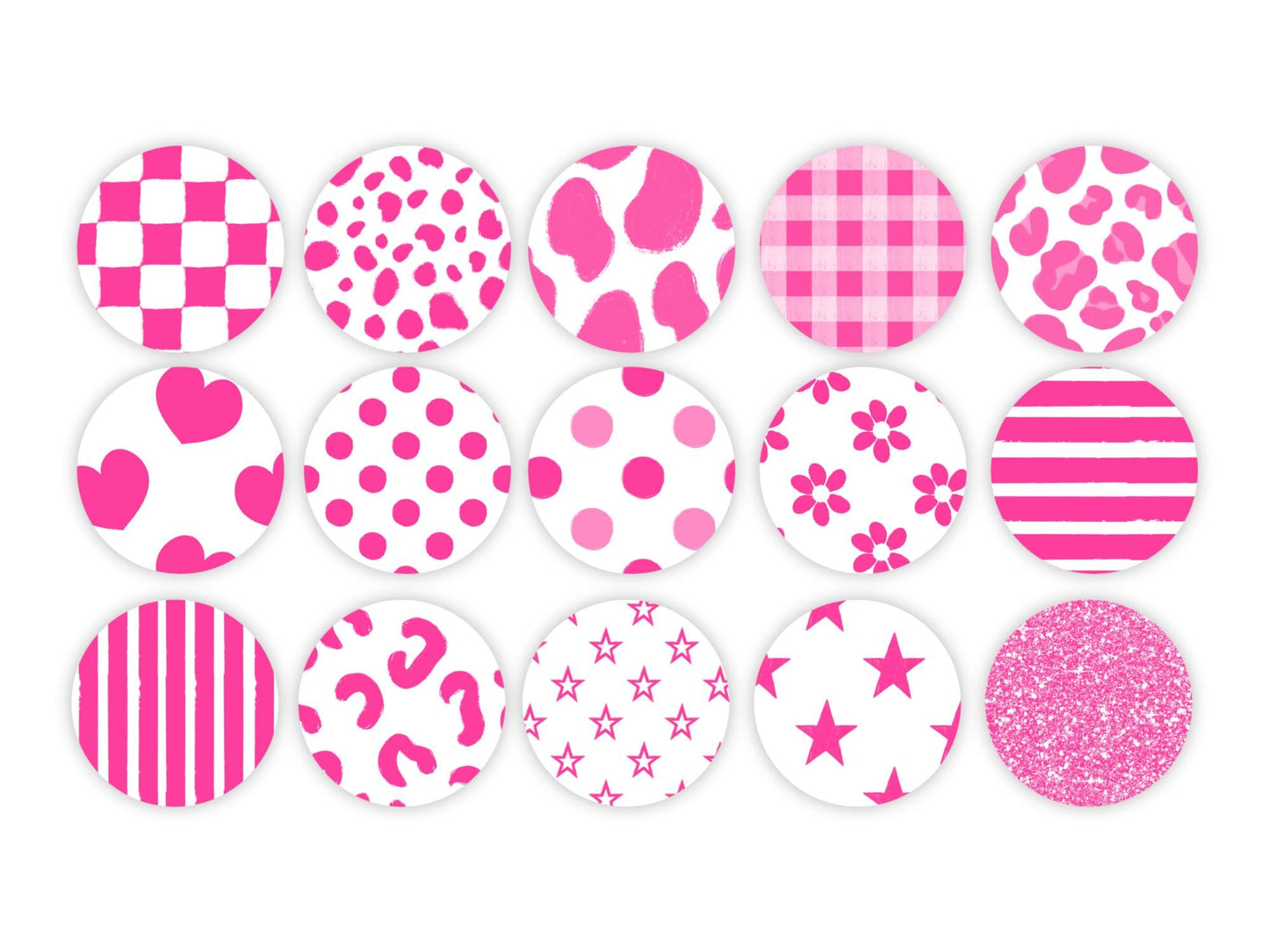 Seamless Pattern Brush Set: Gingham & Checkered - Commercial Use