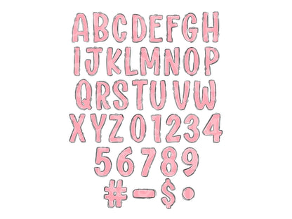 Preppy Fall Alphabet Clipart Set: Pumpkin Postage Stamp Doodle Letters (PNG Digital Download)