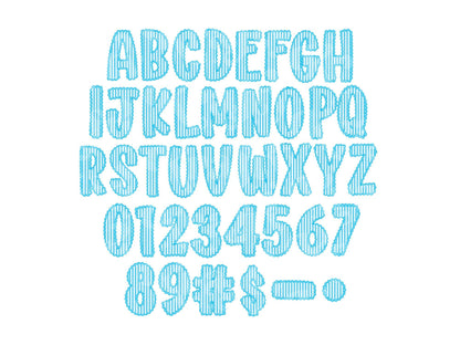 Christmas Seersucker Lace Alpha PNG Set, Alphabet Clipart, Hand Drawn Doodle Letters