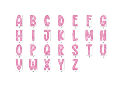 Christmas Alphabet PNG Bundle, Faux Yarn Alpha, Clipart, Hand Drawn Doodle Letters, Commercial Use