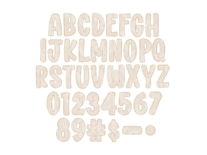 Christmas Seersucker Lace Alpha PNG Set, Alphabet Clipart, Hand Drawn Doodle Letters