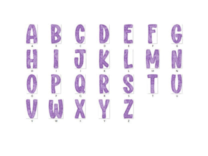 Christmas Alphabet PNG Bundle, Faux Yarn Alpha, Clipart, Hand Drawn Doodle Letters, Commercial Use