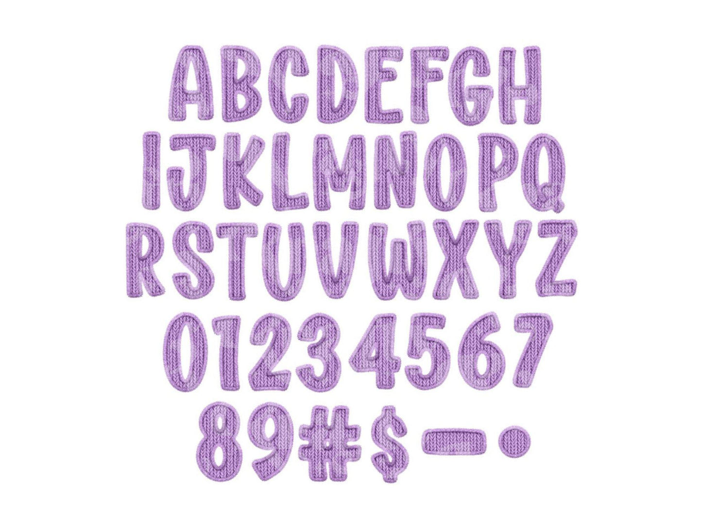 Mardi Gras Alphabet PNG Set, Faux Yarn Alpha, Letters Clipart, Commercial Use