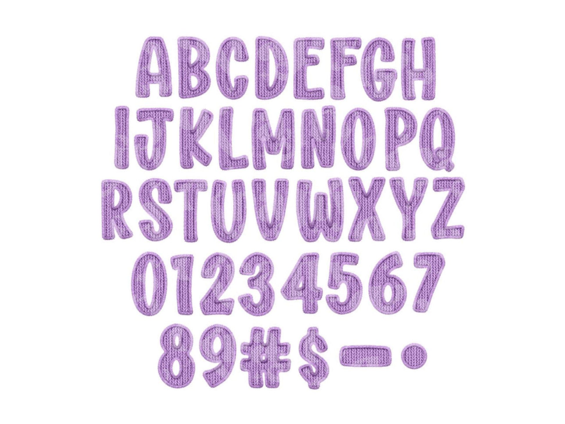 Mardi Gras Alphabet PNG Set, Faux Yarn Alpha, Letters Clipart, Commercial Use
