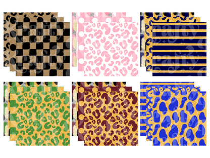 Seamless Patterns and Digital Papers Google Drive: Lifetime Access, Commercial Use (Hand Drawn)