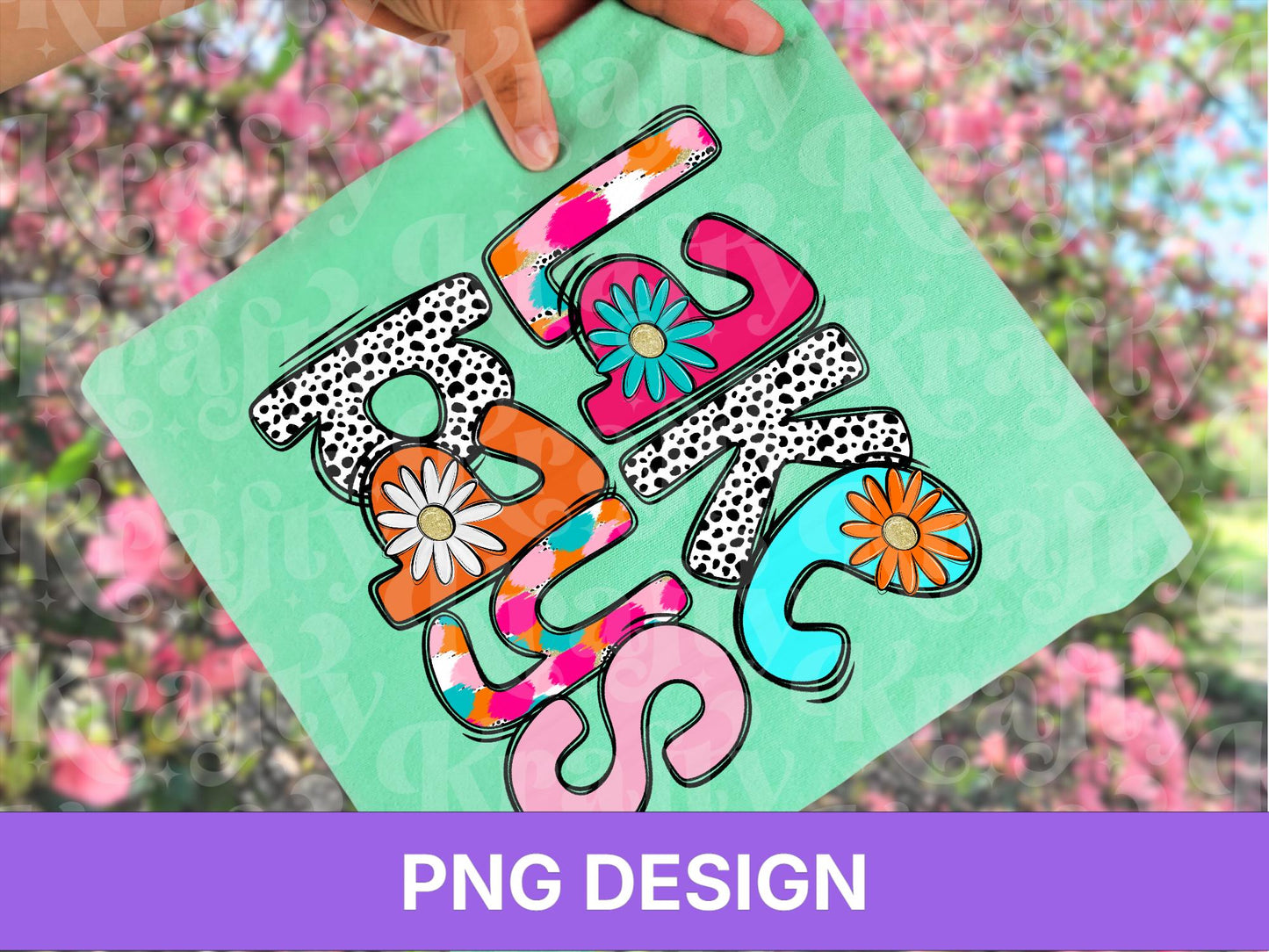 Preppy Lake Days PNG Design: Retro Floral Sublimation (Digital File)