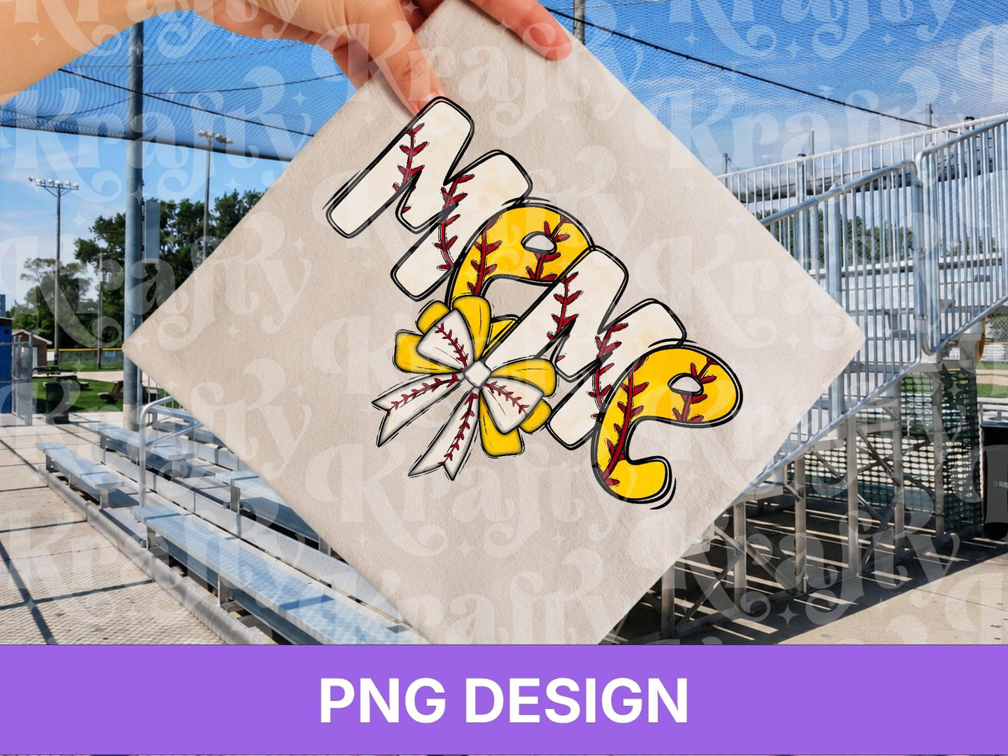 Meme of Both PNG, Baseball Softball Shirt Design: Sports Clipart, Coquette Bow, Game Day