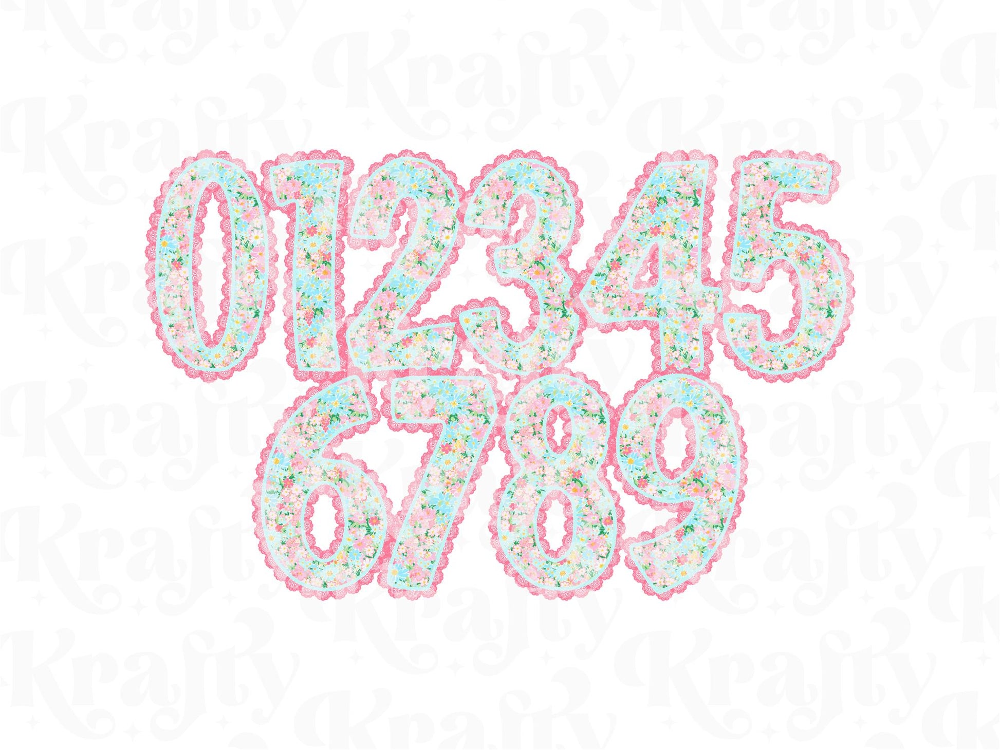 Floral Lace Alpha PNG Set, Alphabet Clipart, Hand Drawn Doodle Letters