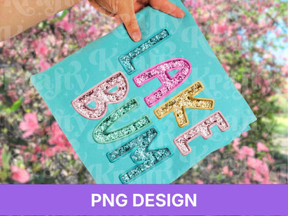 Lake Bum PNG, Faux Embroidery, Summer Clipart, Kid Girls Design (Digital File)