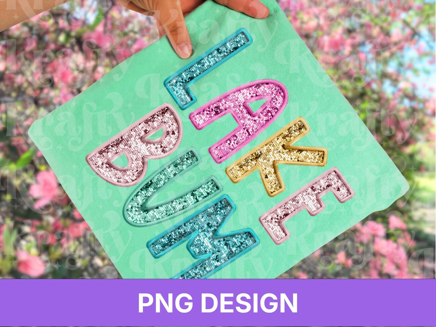 Lake Bum PNG, Faux Embroidery, Summer Clipart, Kid Girls Design (Digital File)