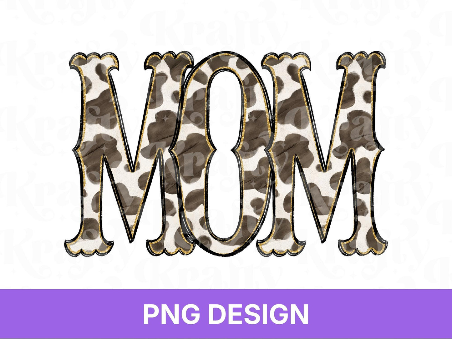 Western Mom PNG, Cowgirl Mama Design, Cute Rodeo Sublimation Graphic, Shirt Design, Cow Print, Hand Drawn
