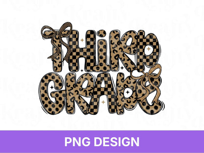 School Checkered PNG Bundle: Back to School Sublimation Designs (Digital File)