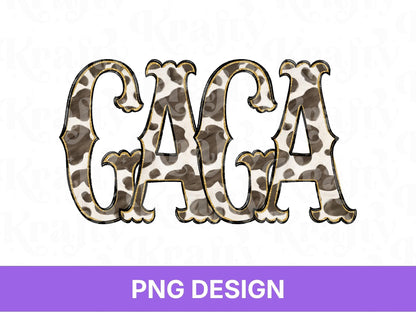 Western Gaga PNG, Cowgirl Grandma Design, Cute Rodeo Sublimation Graphic, Shirt Design, Cow Print, Hand Drawn