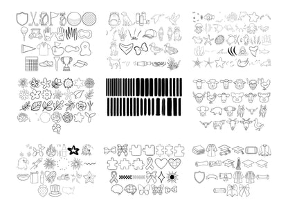 2026 Procreate Stamp Drive, Bundle, Commercial Use