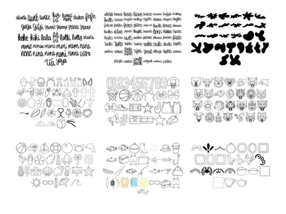 2026 Procreate Stamp Drive, Bundle, Commercial Use