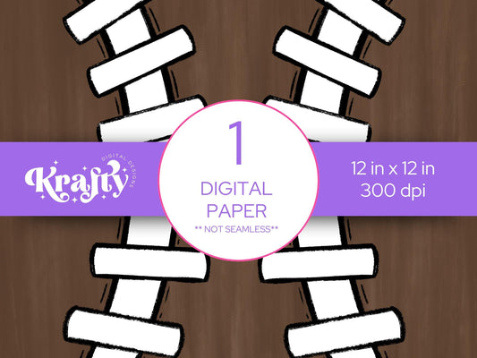 Football Digital Paper Background, Sublimation, Instant Download, School Spirit, Preppy Pattern, Stitches, Brush Strokes