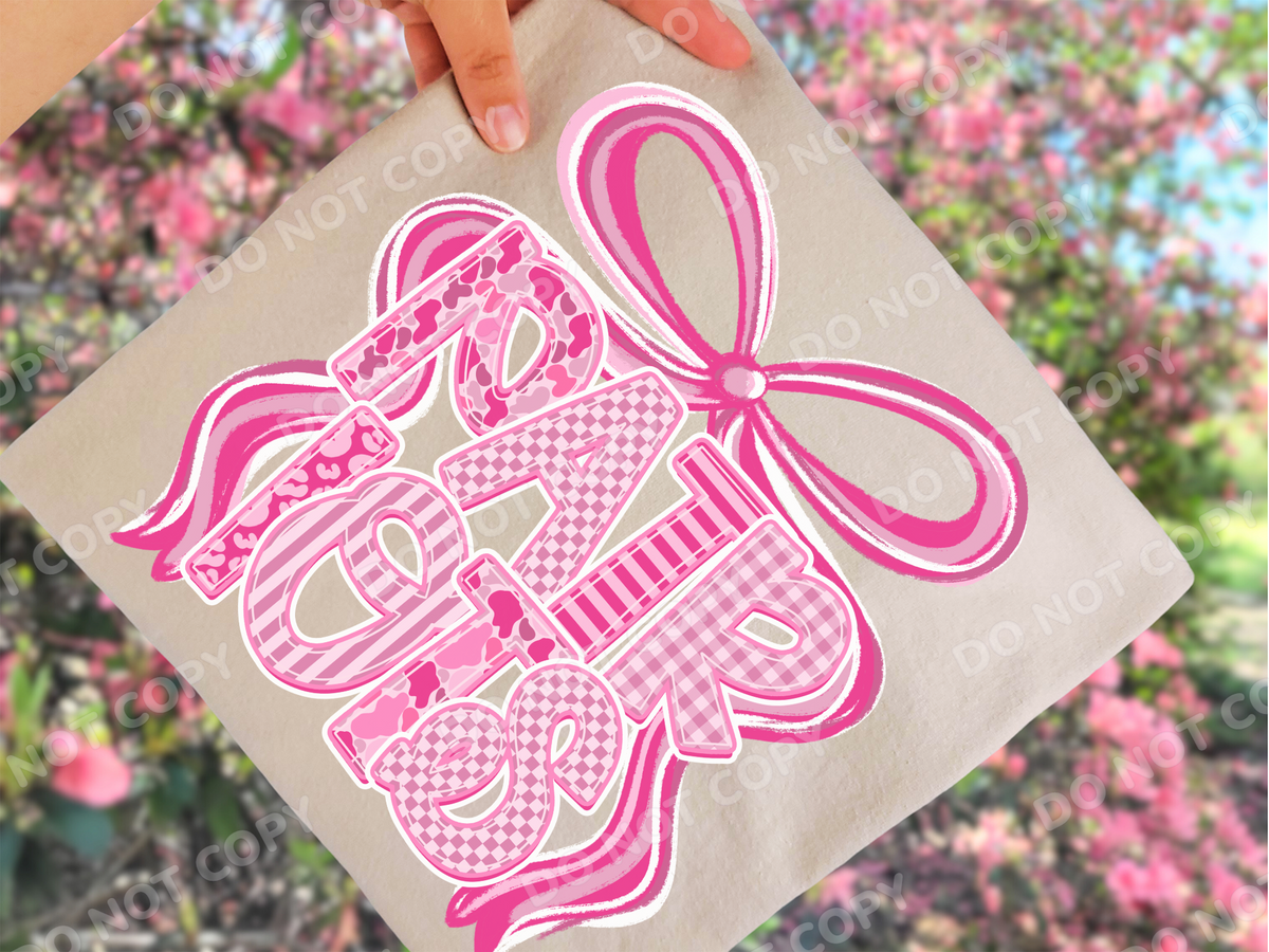 Pink Camo Patriots Mascot