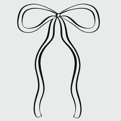 Bow  Stamps: Preppy Coquette Digital Brush Bundle (Commercial Use, PNGs Included)