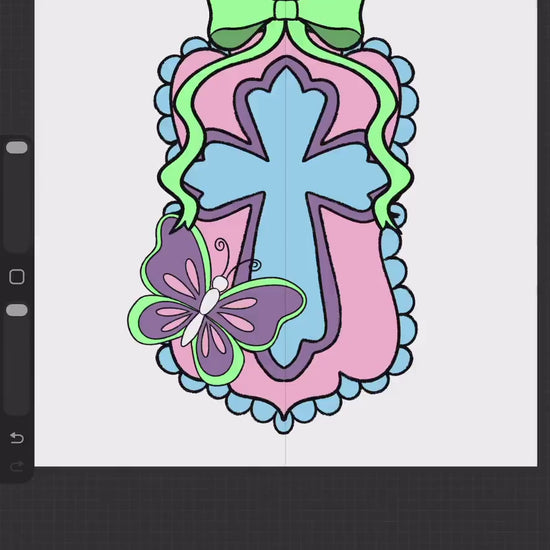 Christian Easter Bunny Brush Stamps: Faith Based, Commercial Use (Digital Download)