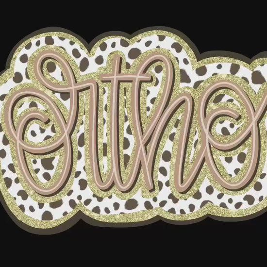Ortho Dalmatian Dots Png, Sublimation Designs, Colorful DTF, Occupation, Messy Paint Brush Strokes
