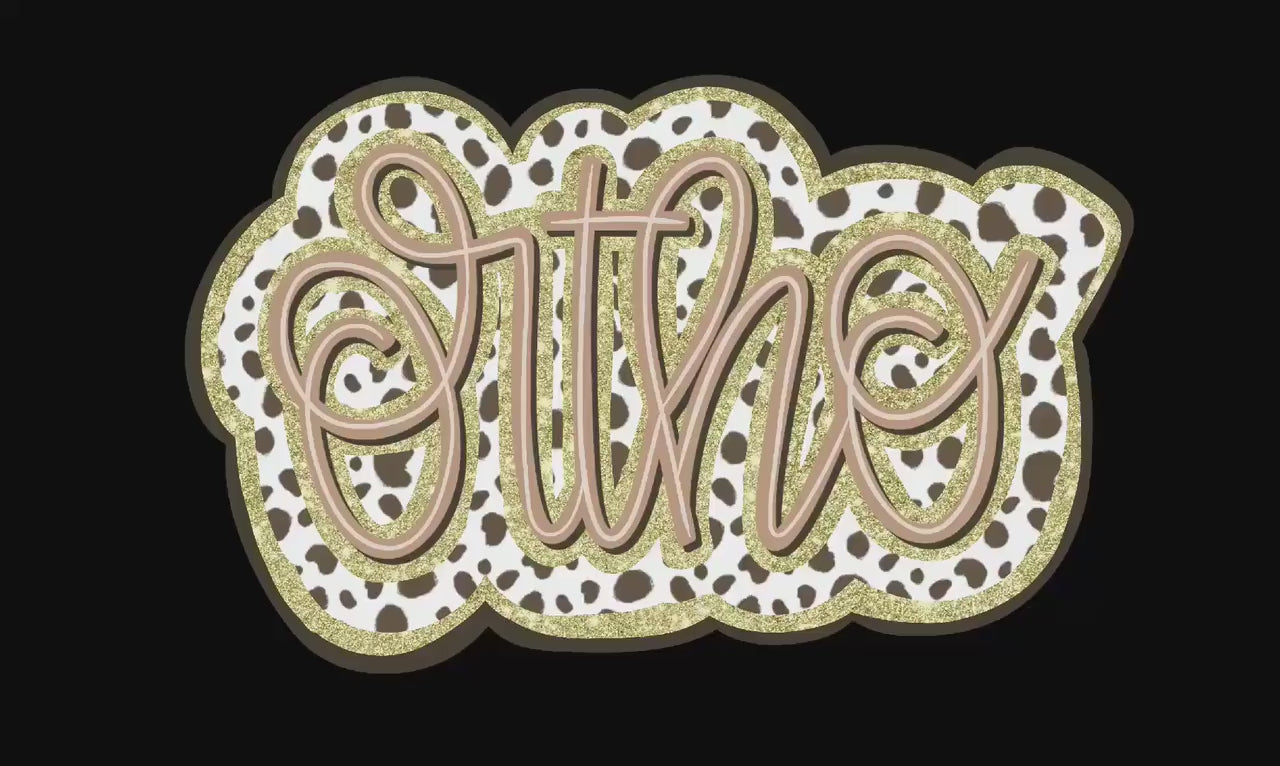 Ortho Dalmatian Dots Png, Sublimation Designs, Colorful DTF, Occupation, Messy Paint Brush Strokes