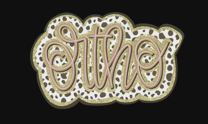 Ortho Dalmatian Dots Png, Sublimation Designs, Colorful DTF, Occupation, Messy Paint Brush Strokes