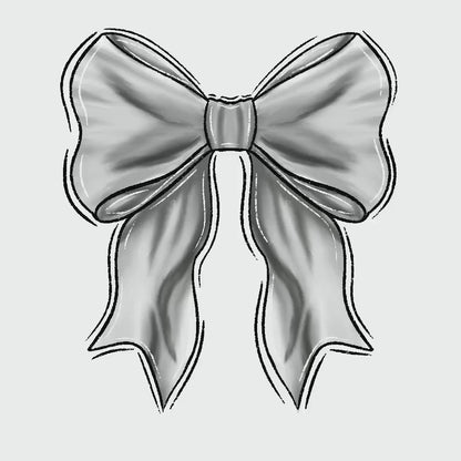 Hand Drawn Checkered Coquette Bow PNG, Shirt Design, Sublimation, Mothers Day, Spring, Summer, Varsity