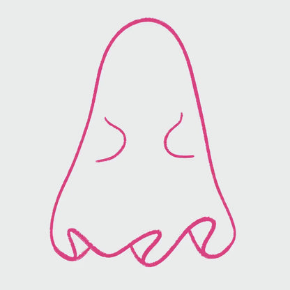 Neon Preppy Ghost PNG: Halloween Sublimation Design (Digital File)