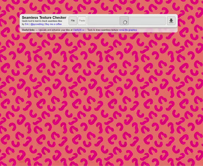 Checkered Seamless Pattern, Hand Drawn, Polka Dots, Leopard Print, Scrapbook Paper, Preppy